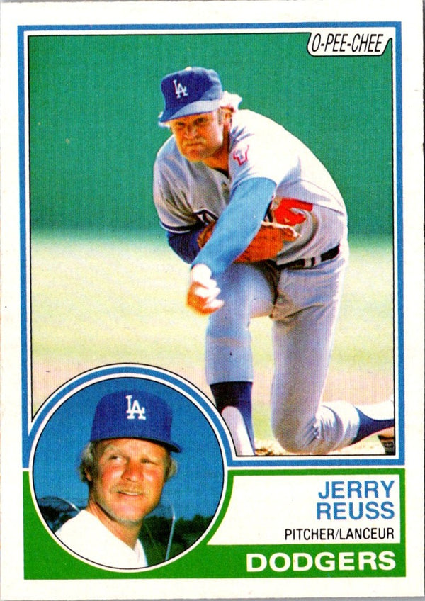 1983 O-Pee-Chee Jerry Reuss #90