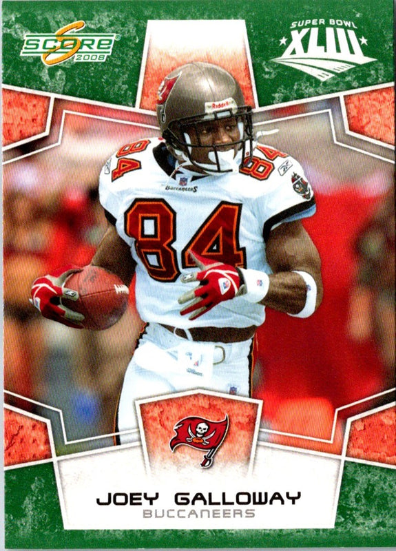 2008 Score Super Bowl XLIII Joey Galloway #305