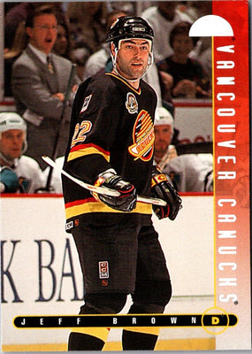 1995 Leaf Jeff Brown #245