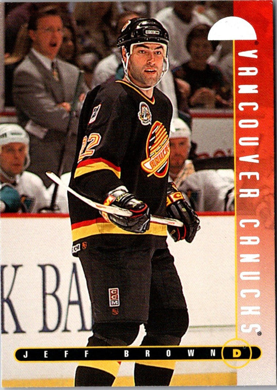1995 Leaf Jeff Brown #245