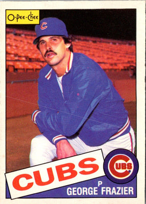 1985 O-Pee-Chee George Frazier #19