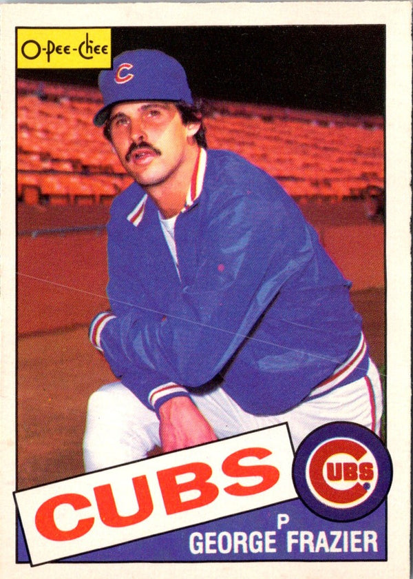 1985 O-Pee-Chee George Frazier #19