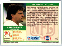 1989 NFL Proset Randy Grimes #410
