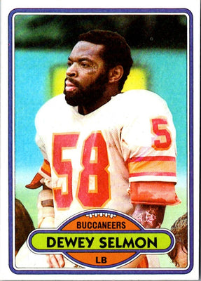 1980 Topps Dewey Selmon #498 NM-MT