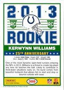 2013 Score Kerwynn Williams