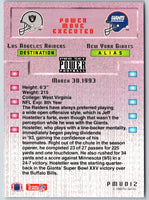 1993 Pro Set Power Update Moves Jeff Hostetler #PMUD12