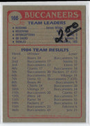 1985 Topps Buccaneers Team Leaders