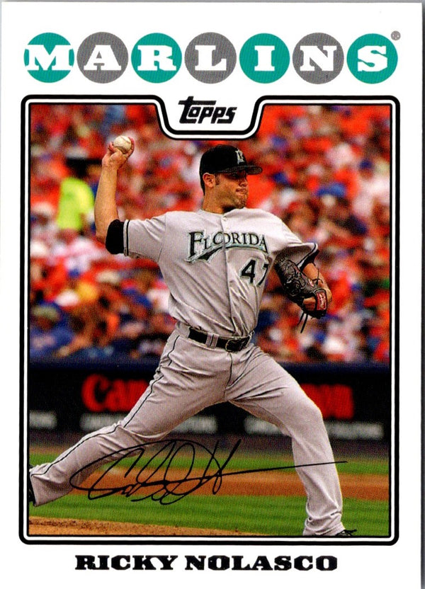 2008 Topps Ricky Nolasco #578