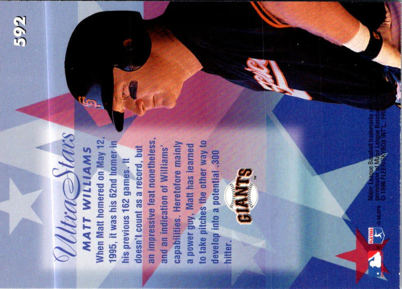 1996 Ultra Matt Williams