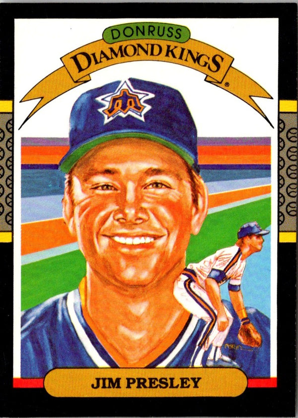 1987 Donruss Super Diamond Kings Jim Presley #23