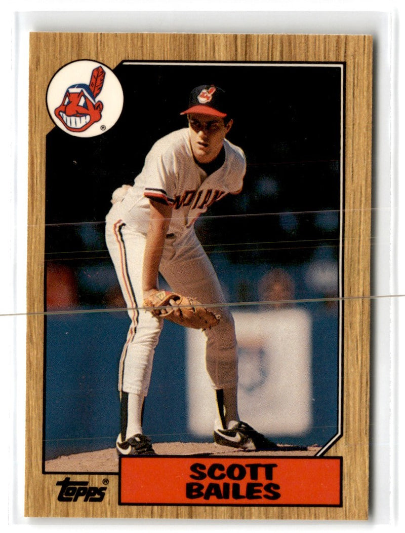 1987 Topps Tiffany Scott Bailes