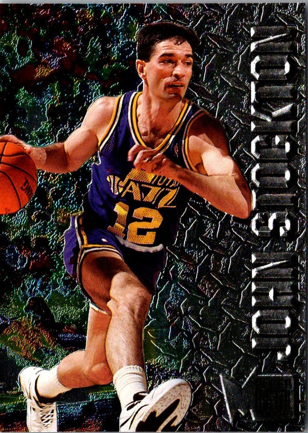 1996 Metal John Stockton #102