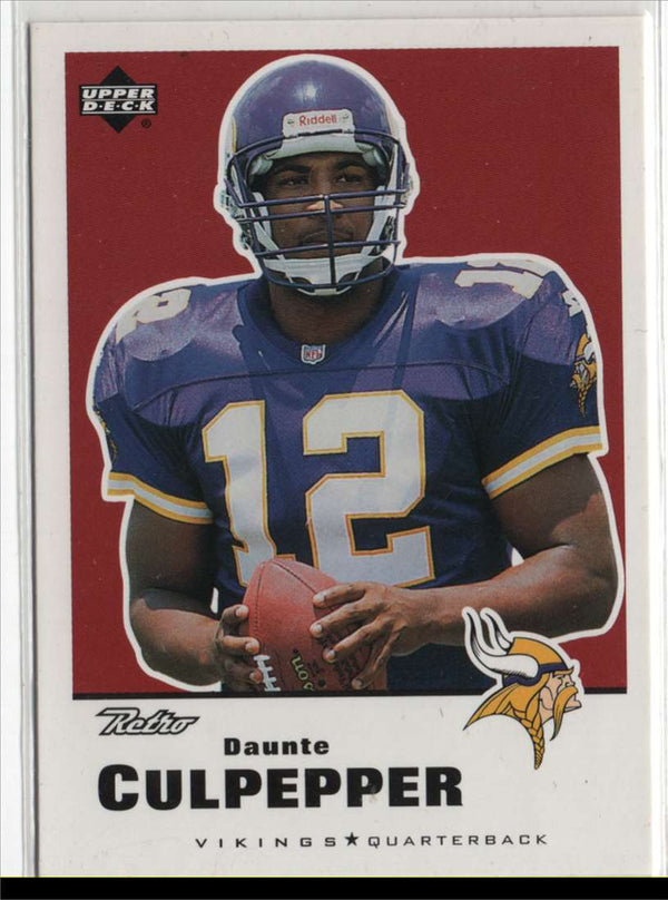 1999 Upper Deck Retro Daunte Culpepper #88 Rookie