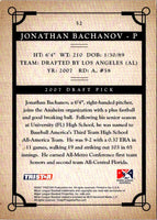 2007 Tristar Prospects Plus Jonathan Bachanov #52