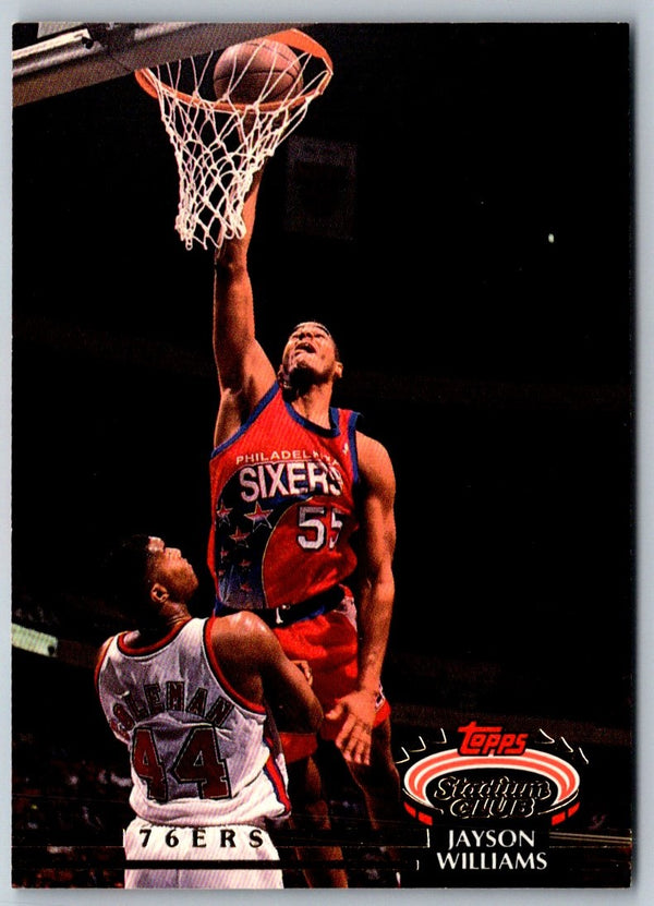 1992 Stadium Club Jayson Williams #31