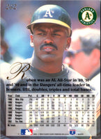 1993 Flair Ruben Sierra #262