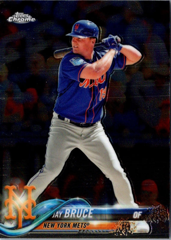 2018 Topps Chrome Jay Bruce #172