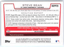 2012 Bowman Steve Bean