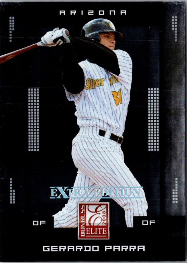 2008 Donruss Elite Extra Edition Gerardo Parra #37