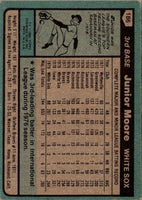 1980 Topps Junior Moore #186