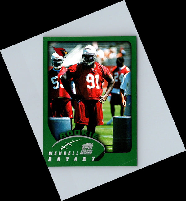 2002 Topps Wendell Bryant #366 Rookie