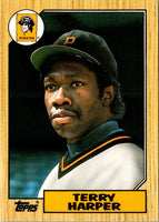 1987 Topps Traded Terry Harper #42T
