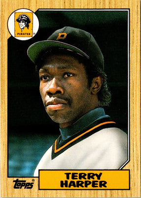 1987 Topps Traded Terry Harper #42T