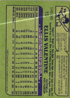 1982 O-Pee-Chee Ellis Valentine #15