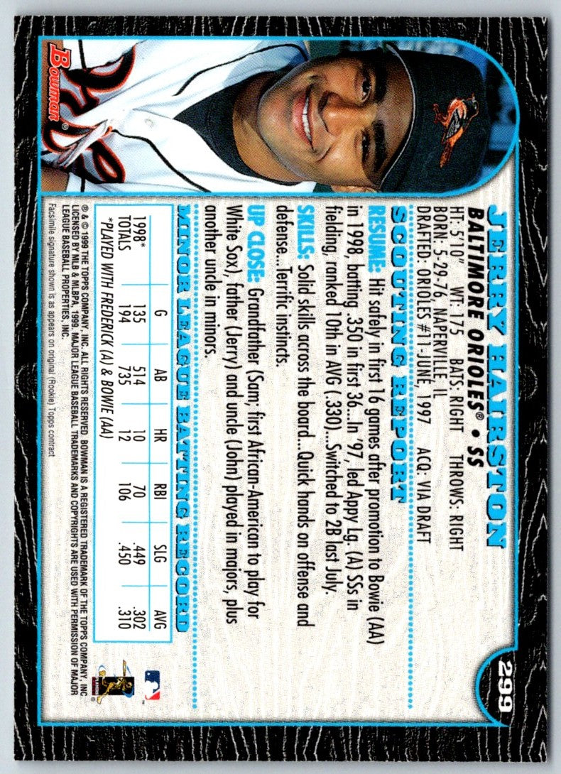 1999 Bowman Jerry Hairston Jr.