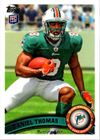 2011 Topps Rookie Autographs Daniel Thomas #366 Autograph