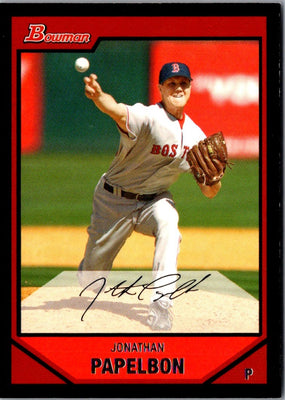 2007 Bowman Jonathan Papelbon #6