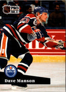 1991 Pro Set Dave Manson