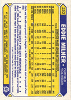 1987 O-Pee-Chee Eddie Milner #253