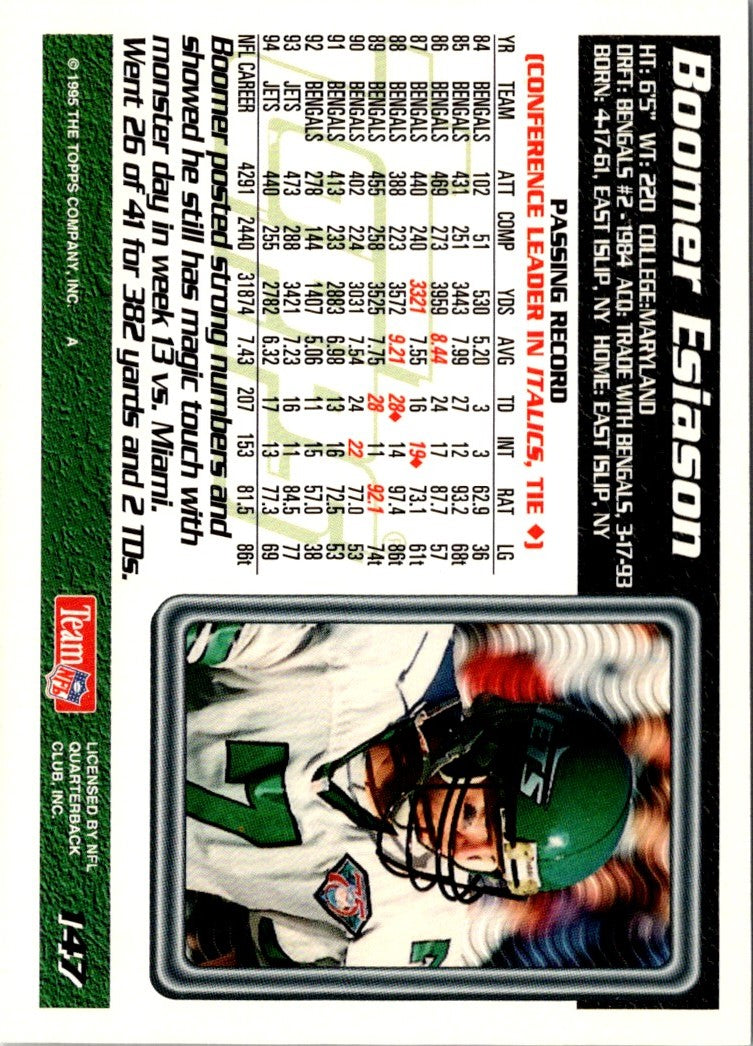 1995 Topps Boomer Esiason