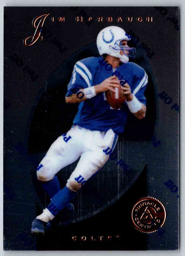 1997 Pinnacle Certified NFL Jim Harbaugh #36