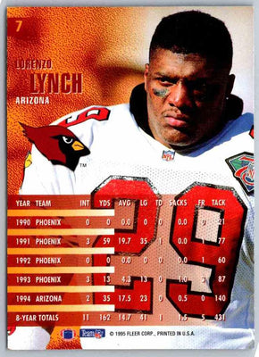 1995 Fleer Lorenzo Lynch #7