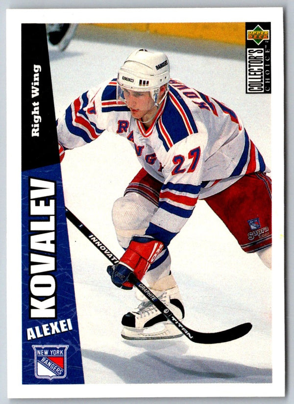 1996 Collector's Choice Alexei Kovalev #176