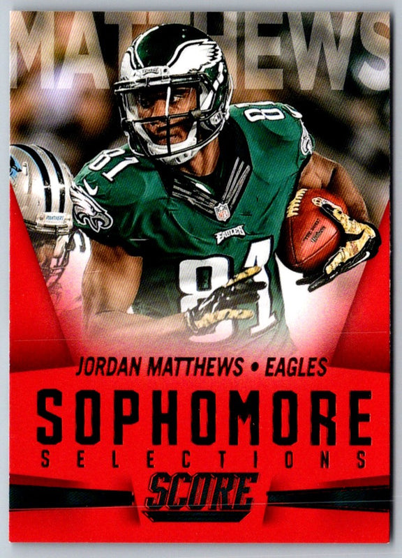 2015 Score Sophomore Selections Red Jordan Matthews #2