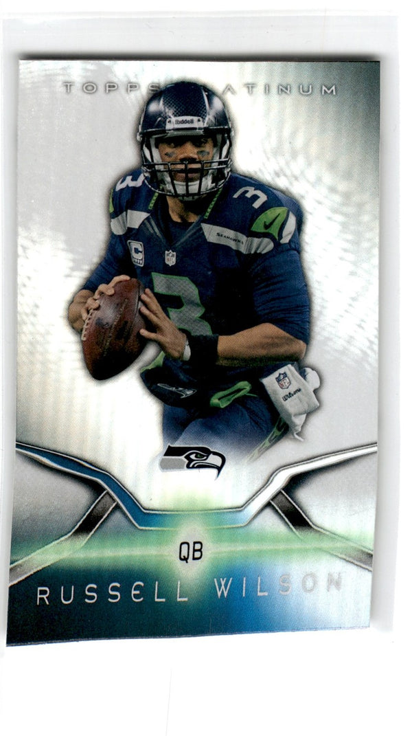 2014 Topps Platinum Russell Wilson #17