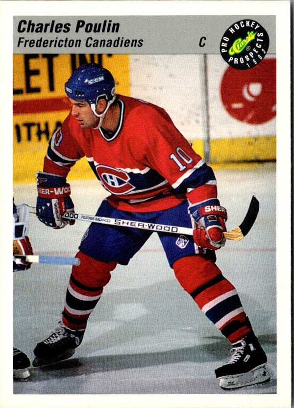 1993 Classic Pro Prospects Charles Poulin #27