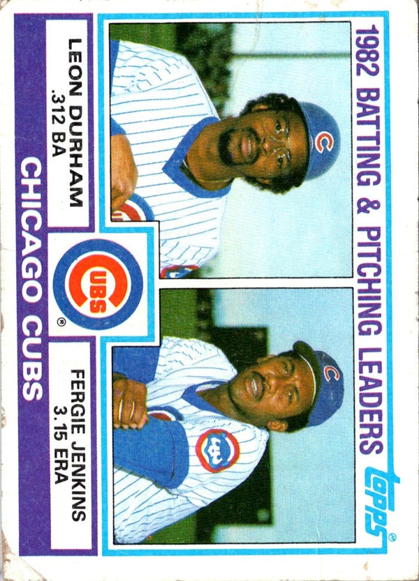 1982 Topps Stickers Leon Durham #25