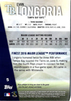 2017 Finest Evan Longoria #5