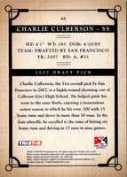 2007 Tristar Prospects Plus Charlie Culberson #48