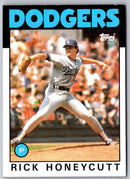1986 Topps Rick Honeycutt