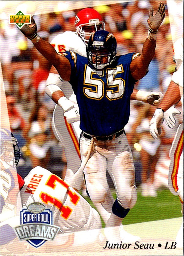 1993 Upper Deck Junior Seau #50