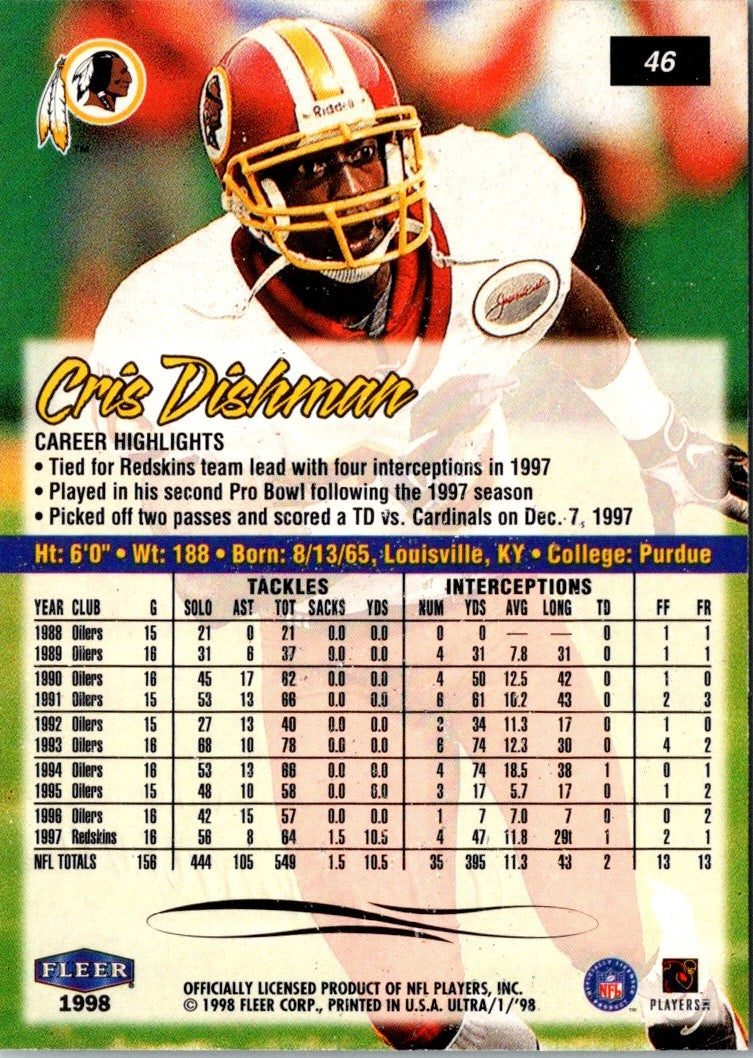 1998 Ultra Cris Dishman
