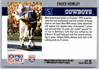 1992 Proset Chuck Howley #5