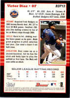 2005 Bowman Chrome Draft Picks & Prospects Victor Diaz #BDP13