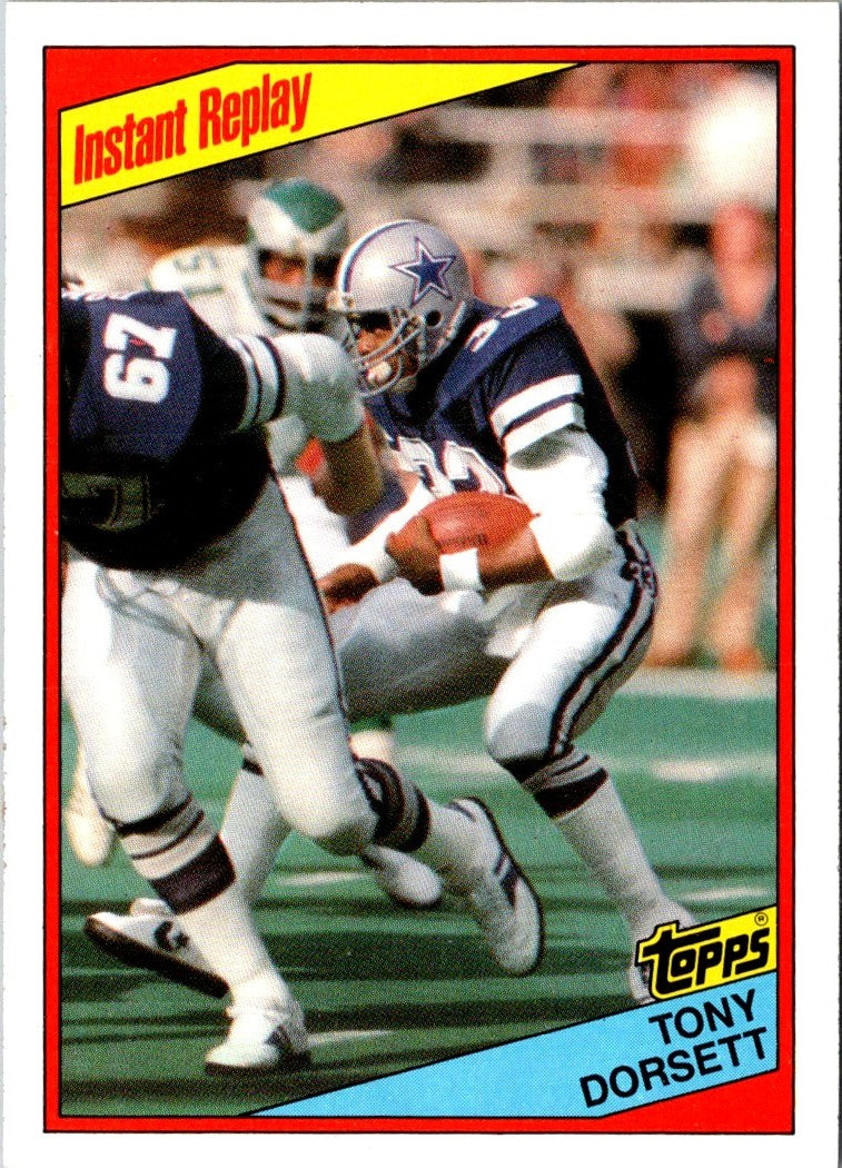 1983 Topps 1982 Rushing Leaders - Tony Dorsett/Freeman McNeil