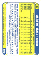 1987 Topps Traded Albert Hall #41T